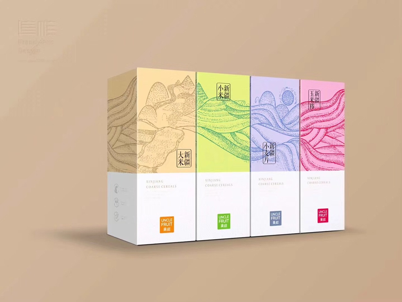雜糧禮盒包裝設(shè)計——武漢集唯品牌設(shè)計的專業(yè)視角